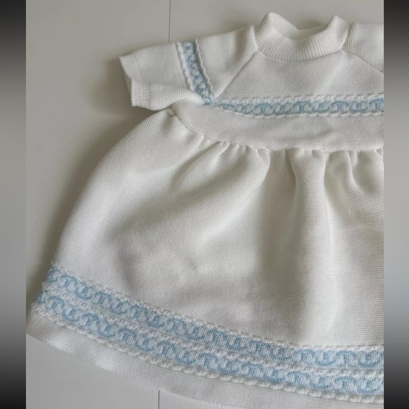 Vintage Friemanit Baby girl  Dress White - Picture 1 of 8